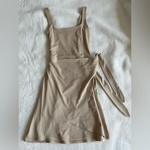 Aritzia Khaki Wilfred Dress